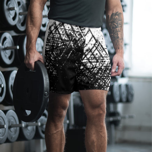 All-Over Print Unisex Athletic Long Shorts